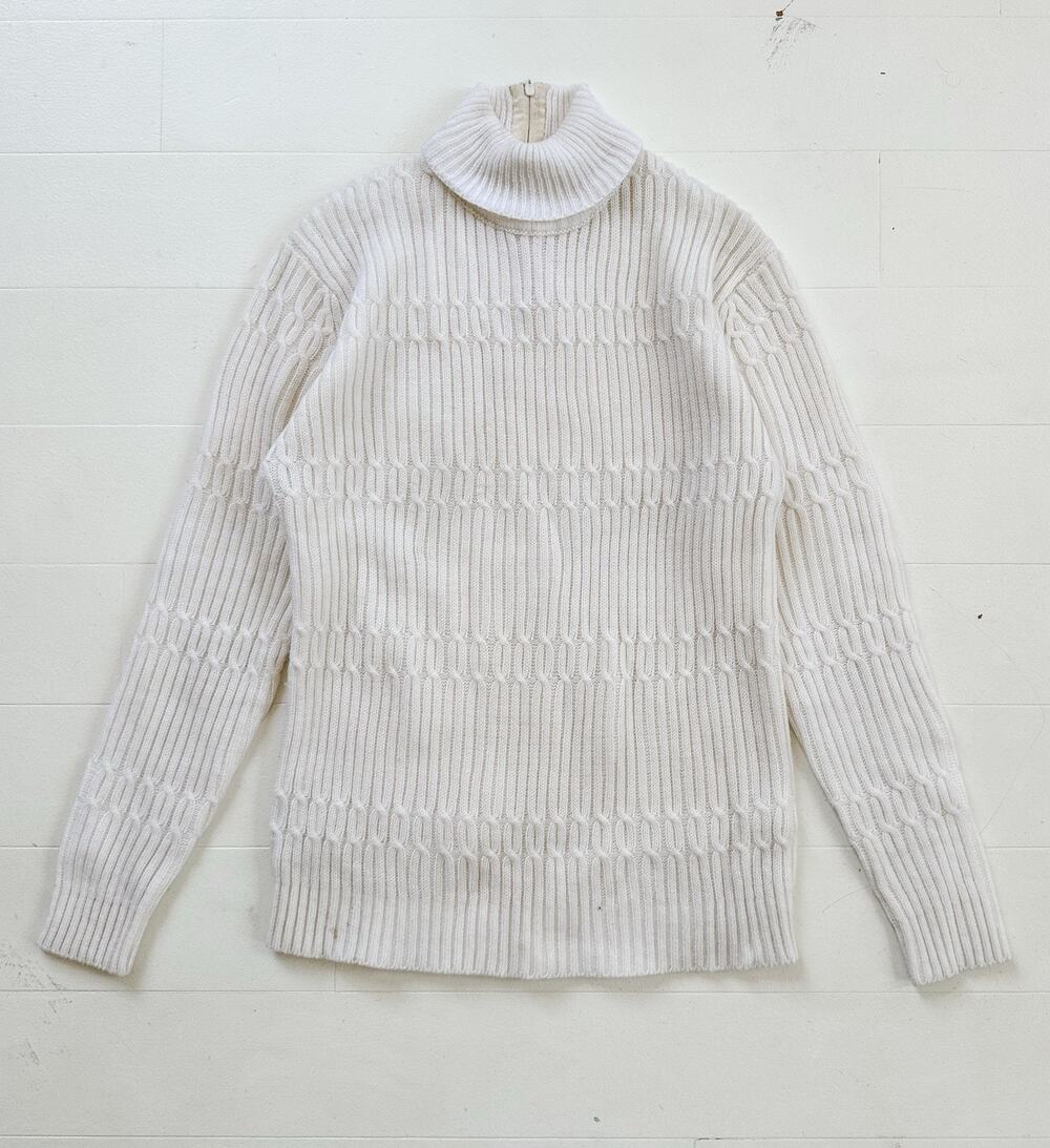 Vintage 1960s Tami Acrylic Wool Turtle Neck Sweater Size Medium
